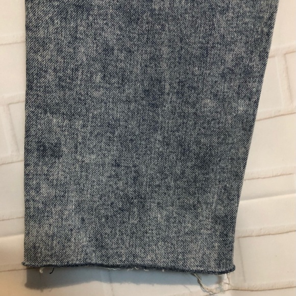 Rag Bone Dre Low Rise Boyfriend Nora Raw Hem Stretch Denim Blue Jeans 31 - Picture 8 of 12